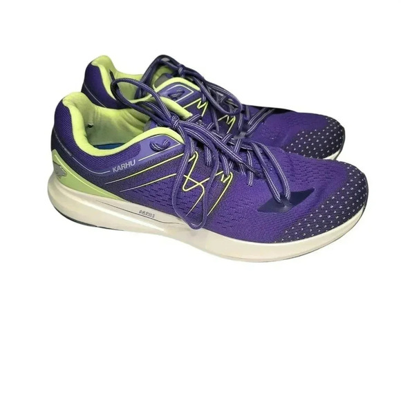Karhu Women's SYNCHRON ORTIX Liberty Purple/Sharp Green US9.5 / UK7.5 - Picture 2 of 10